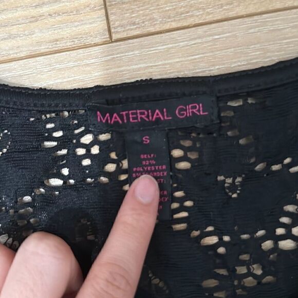 Material girl black lace dress size small - Picture 2 of 5